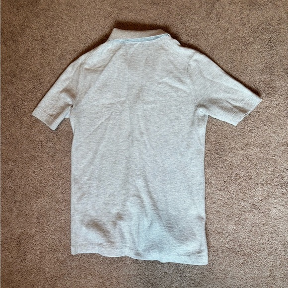 Banana Republic short sleeve knit button through polo - Picture 2 of 4